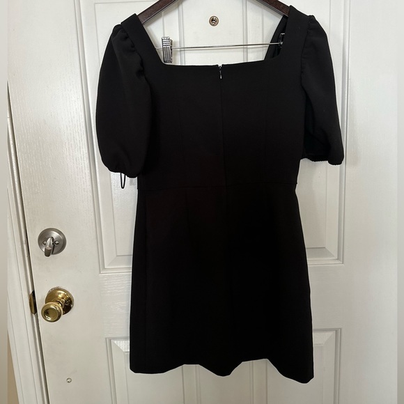 French Connection Whisper Sweetheart Puff Sleeve A-Line Mini Dress Size 8 - Picture 6 of 6